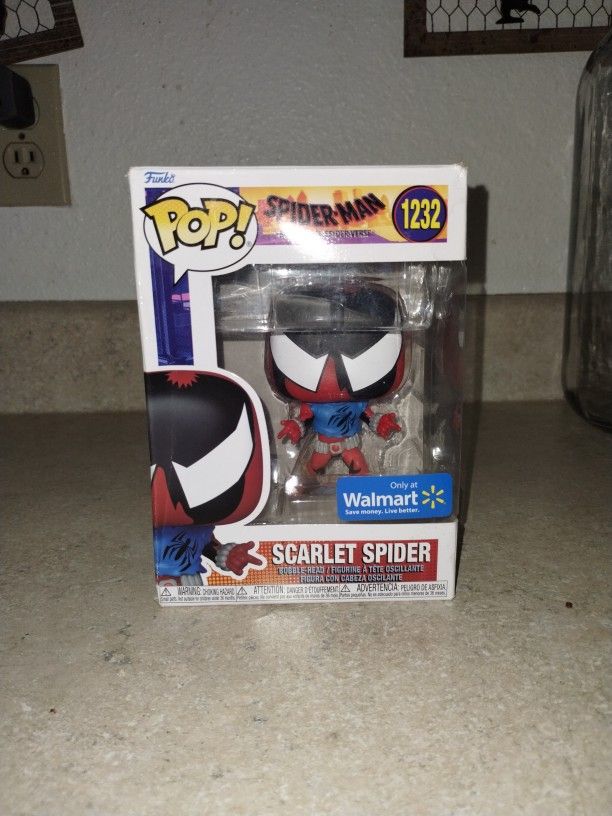Spiderman across The Spider Verse Funk Pop