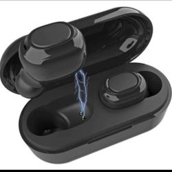 Bluetooth Earbuds Wireless Headphones Bluetooth Headset Wireless Earphones IPX6 Waterproof 30H Playtime Bluetooth 5.0 Stereo Hi-Fi Sound with 550mAH C