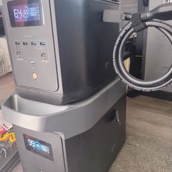 Eco Flo Gen + Max. Battery. And Cables+ Solar Panel