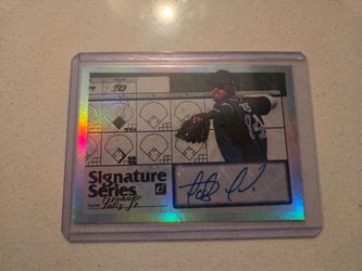 2019 Panini Donruss Baseball Fernando Tatis Jr. Signature Series Autograph Card