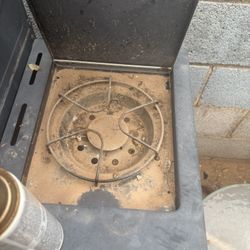 Charcoal And Propane Grill 