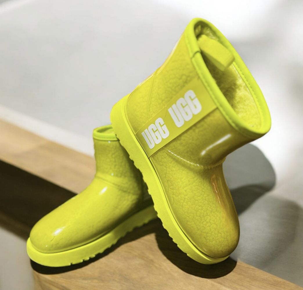Lime Green Clear Uggs 