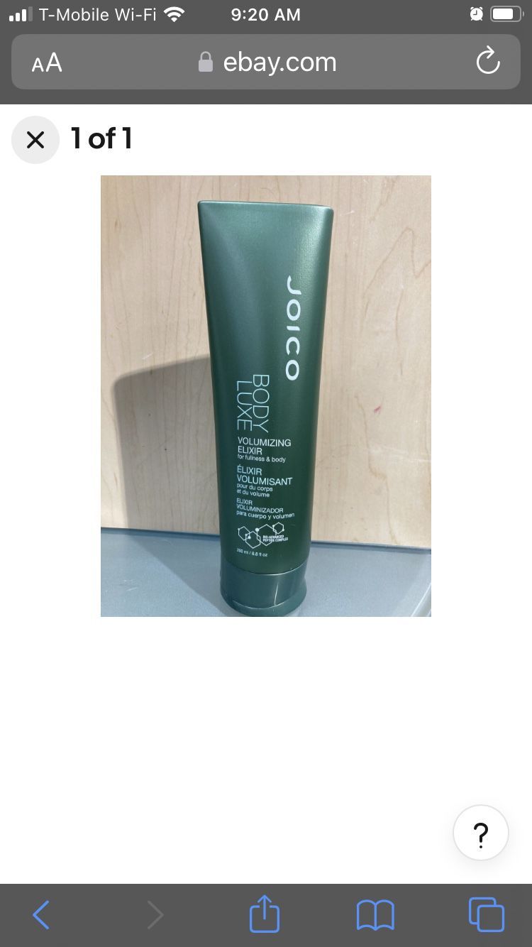 Joico Volumizing Elixir