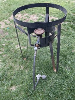 🔥 For Sale: Heavy-Duty High-Pressure Propane Burner with Stand! 🔥