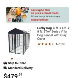 4x8 Dog Kennel