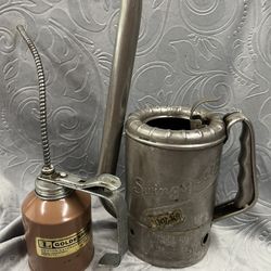 Antique Swingspout & Flexible Neck Oil Cans 