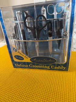 Deluxe Grooming "for Him" Caddy, 10-piece Personal Care