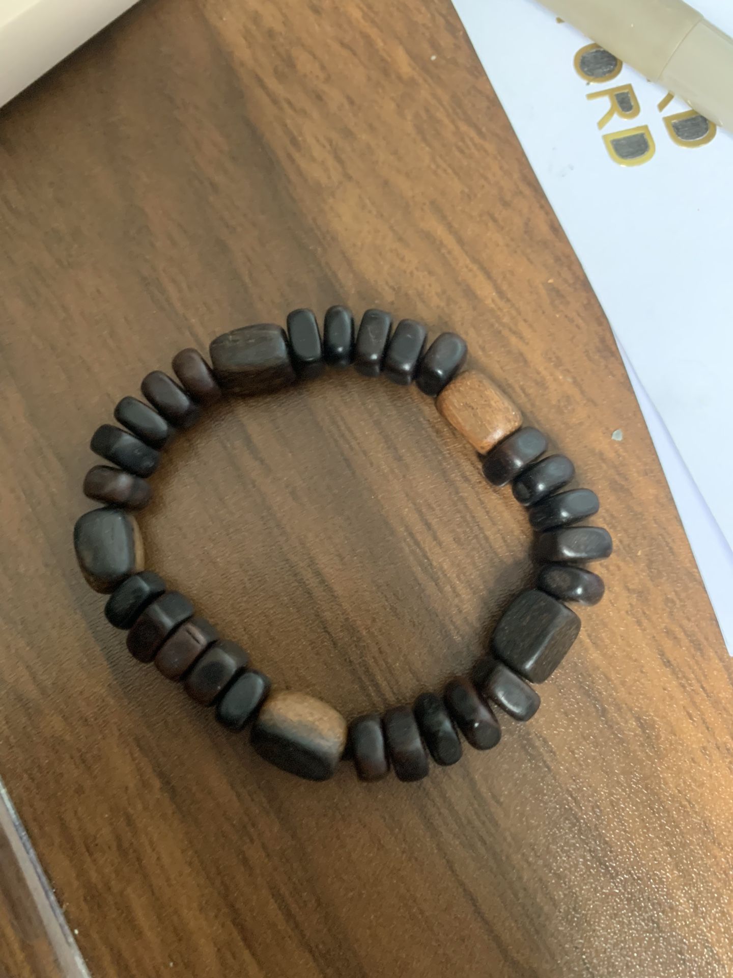 Agarwood bracelet