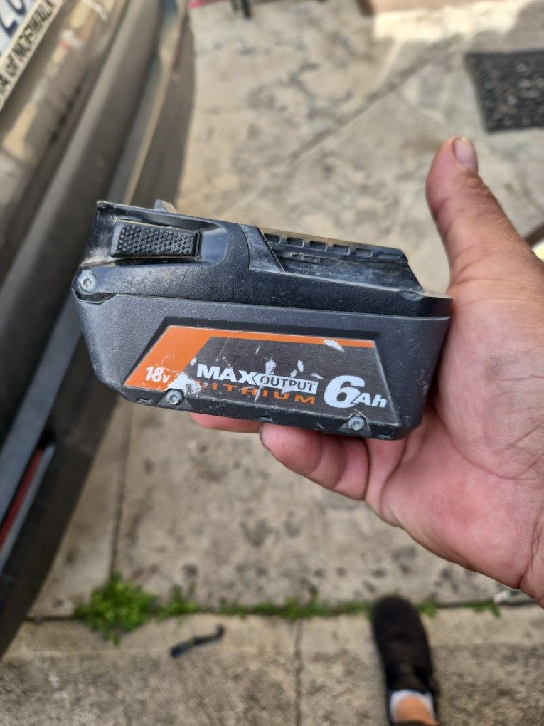 Ridgid 6Ah Max Output Lithium 