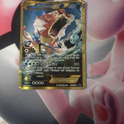 Gyarados EX (Secret) 123/122 Pokemon Breakpoint Holo HP Heavily Damaged