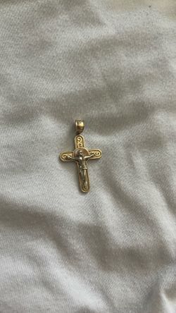 14k Jesus Pendant
