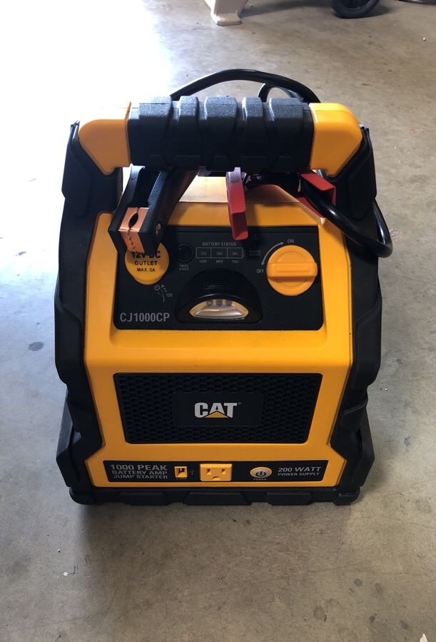 Jump Starter, Power Station, Air Compressor CAT CJ1000CP 1000 Peak Amp