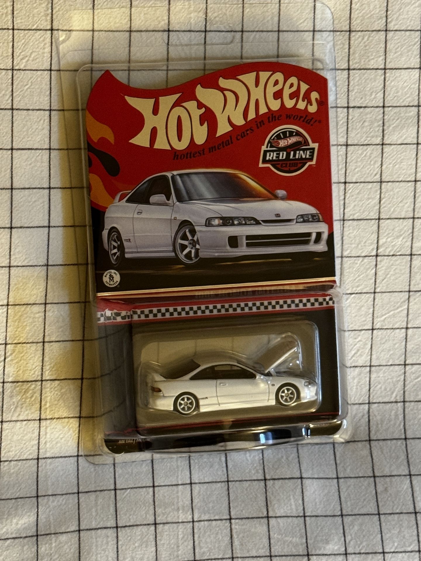 hotwheels 2023 RLC 1995 Honda Integra Type R in hand