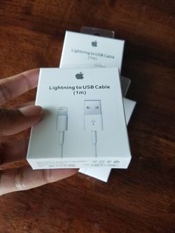 iPhone charger original cable 3x$20
