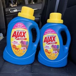 Ajax Liquid Max Fragrance Laundry Detergent, Original, 40 fl oz, 25 Loads