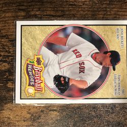 Josh Beckett Red Sox Baseball Card