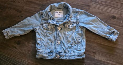 Baby Kids Boy Girl Old Navy Denim Jean Jacket sz 12 - 18 Months Mos
