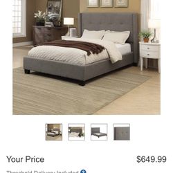 McAllister Queen Bed Frame From Costco 