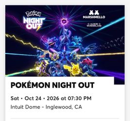 Pokemon Night out