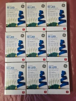 Set Of 9 string lights
