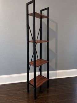 4tier industrial book shelf/ plant stand