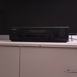 SHARP VHS PLAYER $40