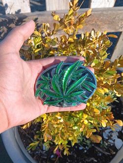 Weed Belt Buckle