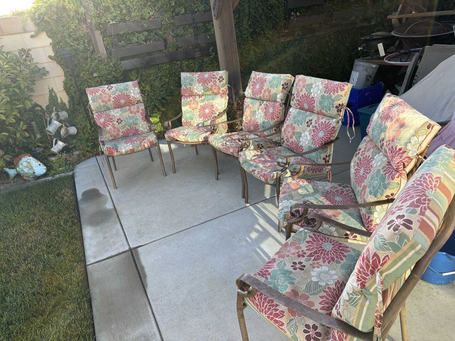 Patio Chairs With Cushions