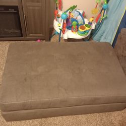 Gray Ottoman