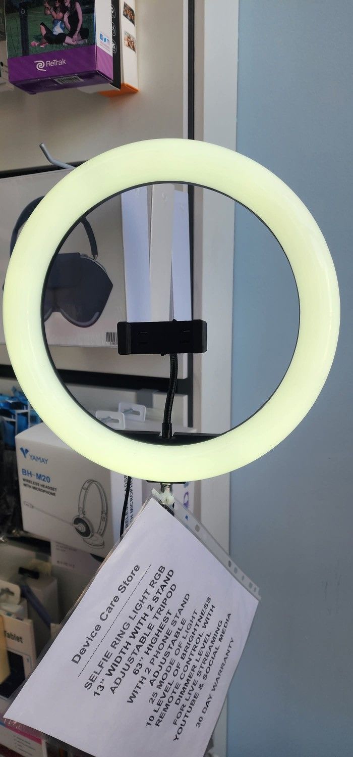 SELFIE RING LIGHT 13'' RGB LED