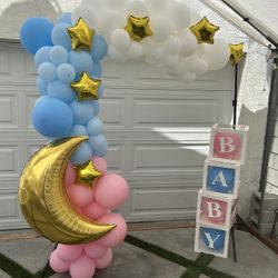 Gender Reveal Balloon Decoration 