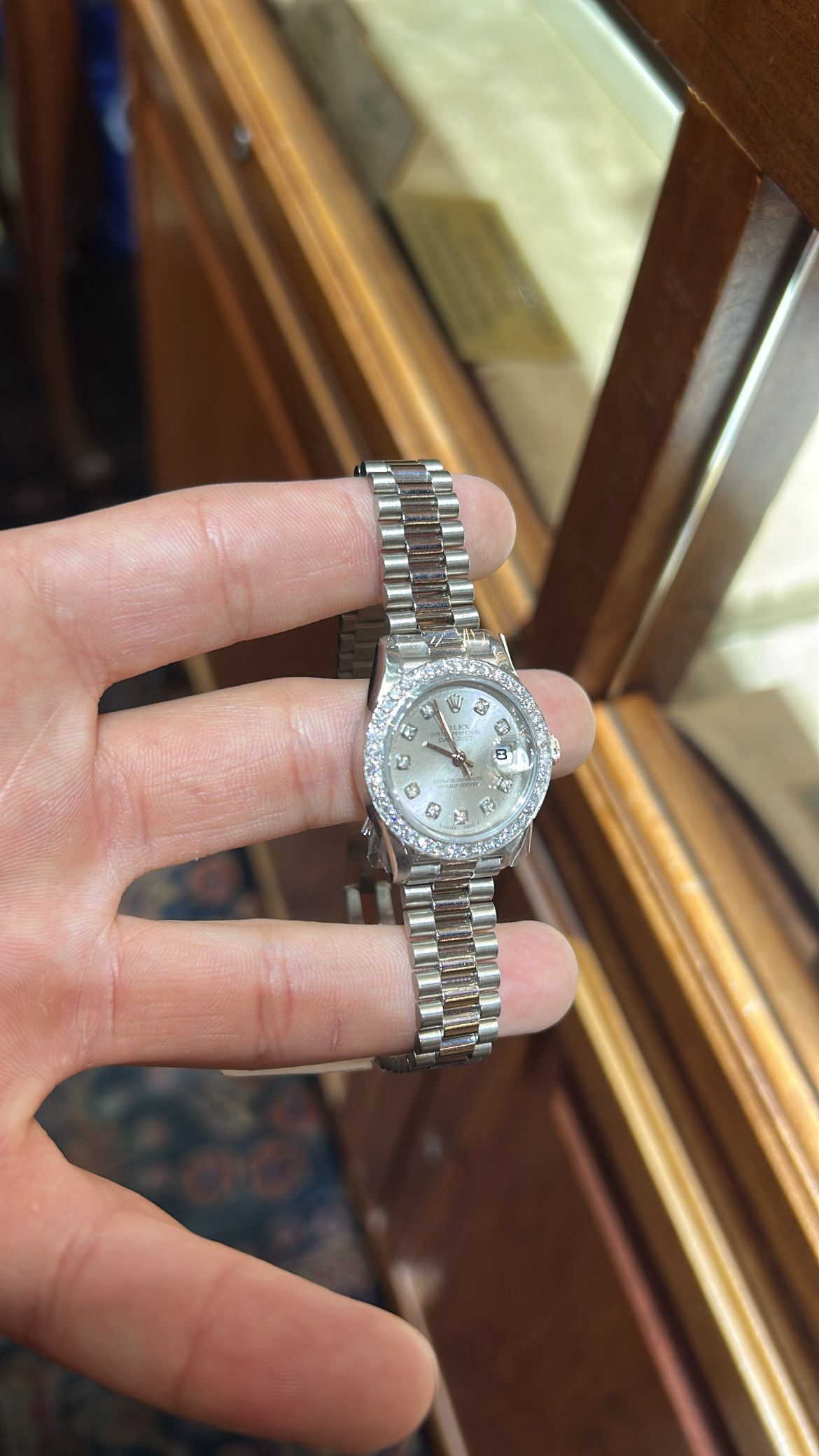 White Gold Rolex