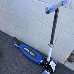 Blue Scooter