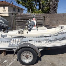 Two Boats For Sale With Trailers