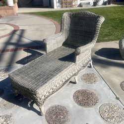 Wicker Lounge Chair