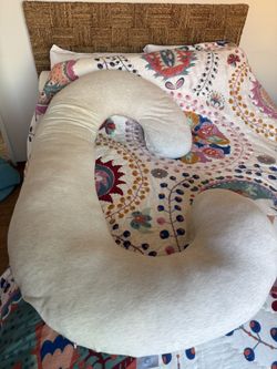 Pharmedoc C-shaped Pregnancy Pillow