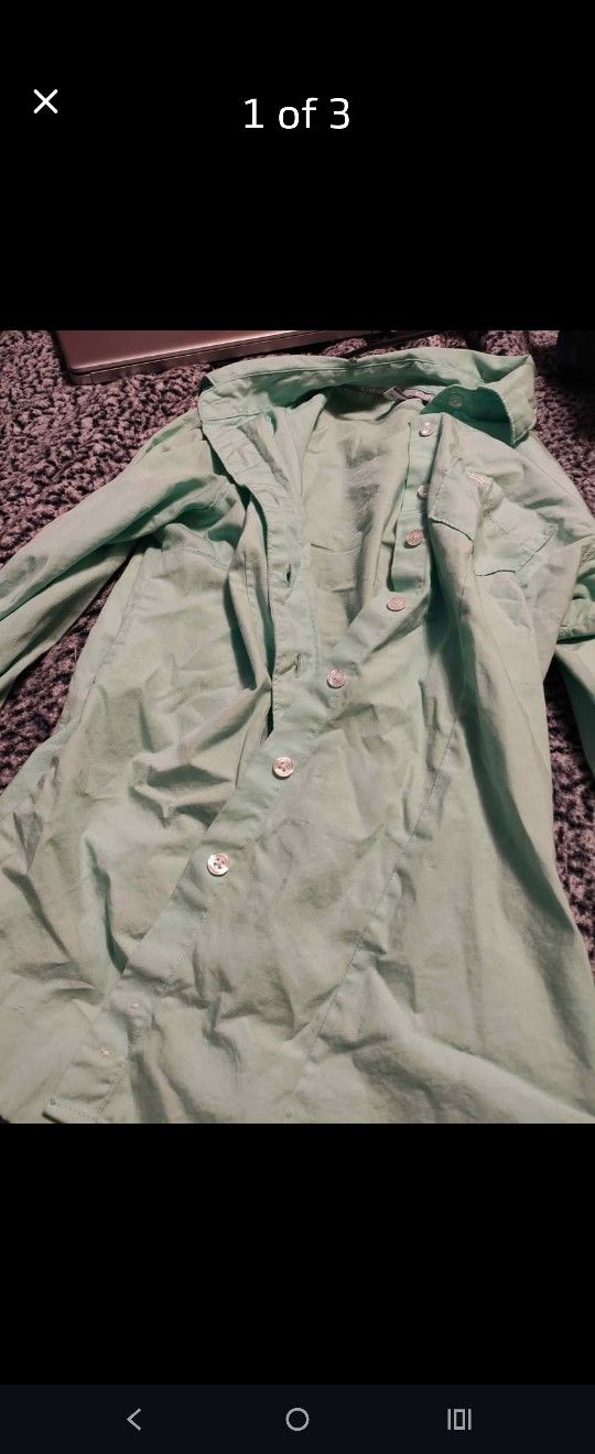 Women's Cinch Shirt Small 