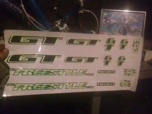 O G 1994 Gt Pro Freestyle Tour Decals For Sale In Riverside Ca Offerup