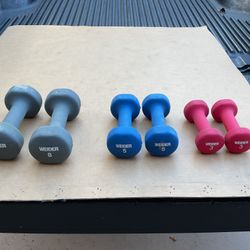 kettlebells and dumbbells 