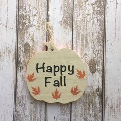 Wooden pumpkin canvas, fall pumpkin canvas