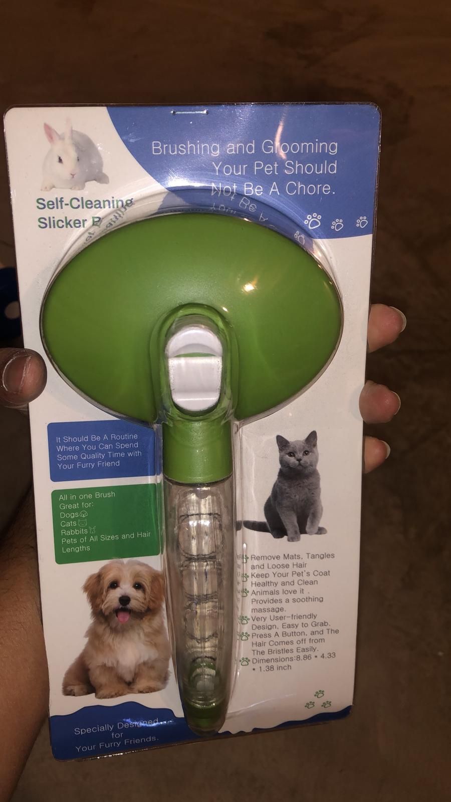 Brushing And Grooming For Pet