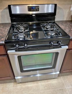 Whirlpool Gas Stove - Stainless Steel