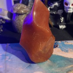 Carnelian crystal flame