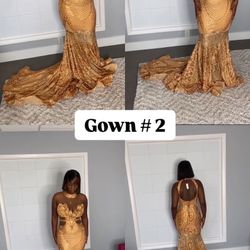 Custom gown 