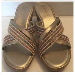 Italian Shoemakers Wedge Sandal