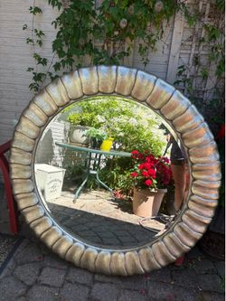 Large Round Mirror