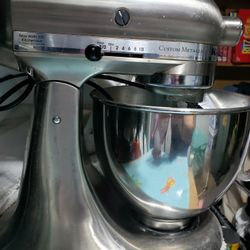 Kitchenaid Stainless Brushed Steel Metallic,stand Mixer 