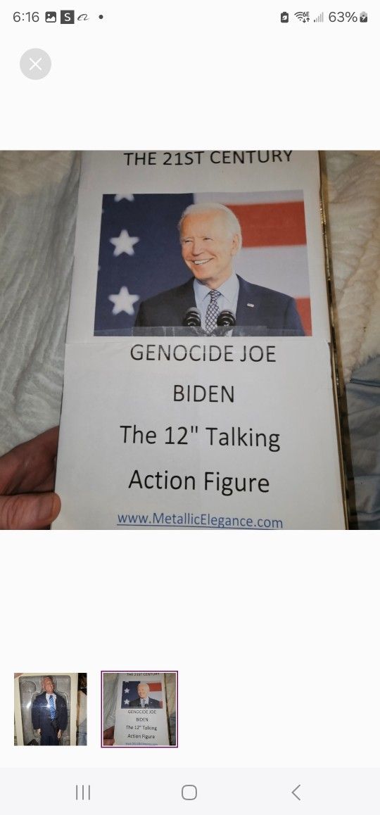 12" Talking Joe Biden Action Figure