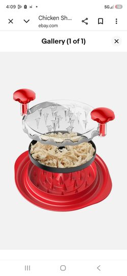 Deluxe Chicken Shredder Tool Twist Heat Resistant, Food safe, Ergonomic Handle,no slip