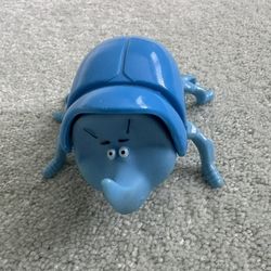 1998 Mcdonald’s Happy Meal Toy Dim The Rhinoceros Beetle From A Bug‘S Life. #1